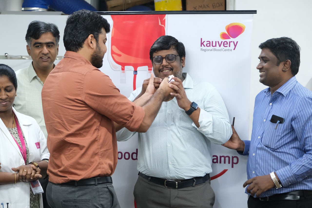 blood bank one year anniversary 2