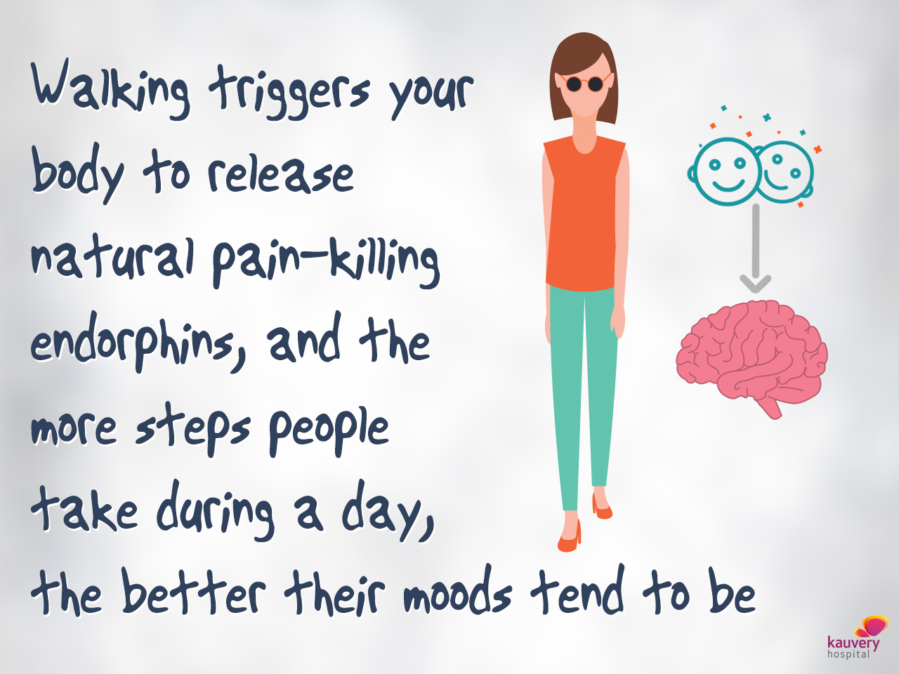 natural pain-killing endorphins