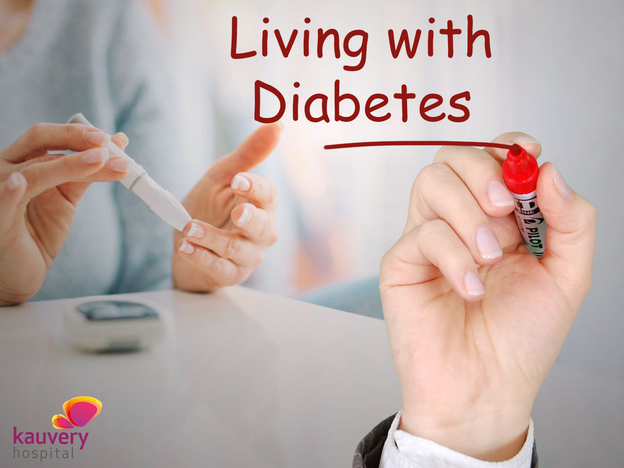 living with diabetes