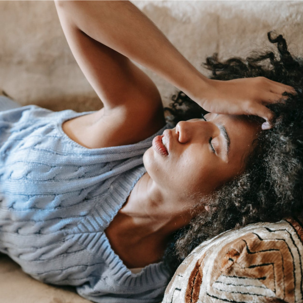Lying down induces cough