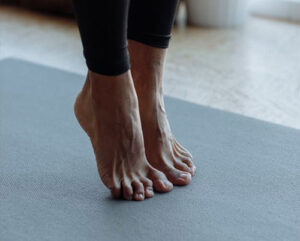 Heel raise with/without plank