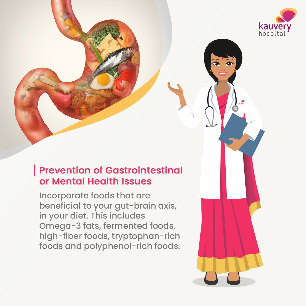 Prevention of Gastrointestinal or Mental Health Issues 