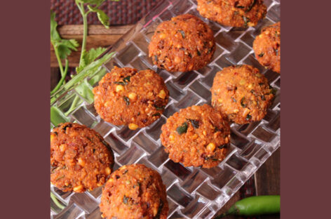 சிக் பீஸ் கொத்தமல்லி வடை