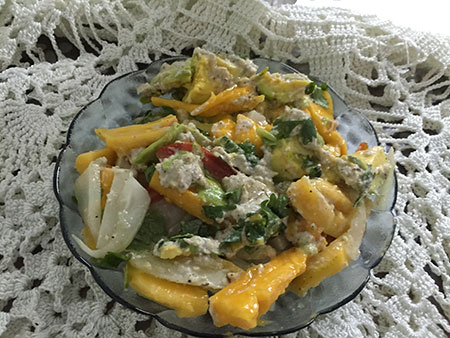 Mango Cucumber Salad Recipe