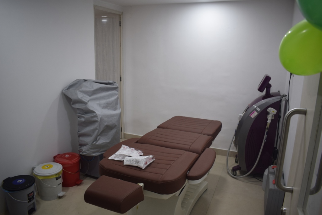 PRP therapy procedure room