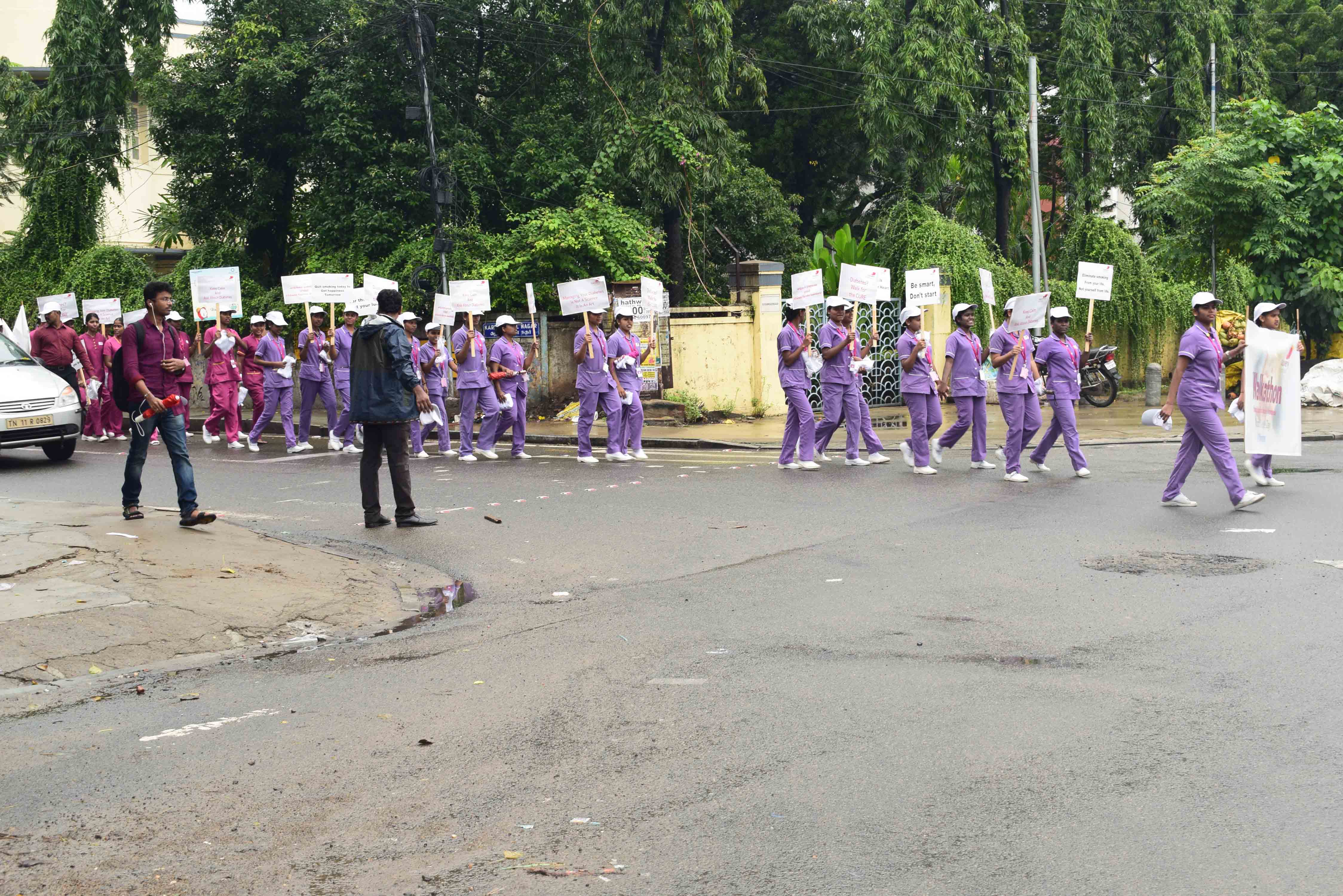 public health awareness walk