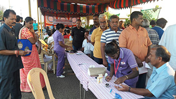 Ortho Camp held at Thiruvanmaiyur Beach
