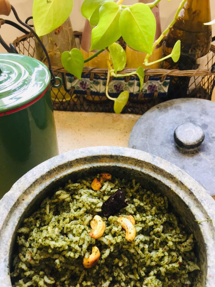 murungai-keerai-rice-podi