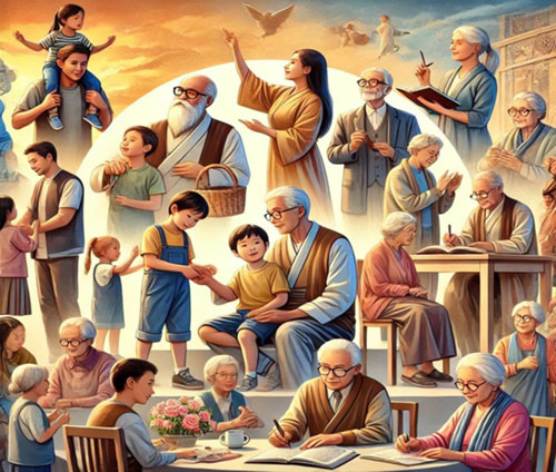 Contribution of Elderly People to the Society