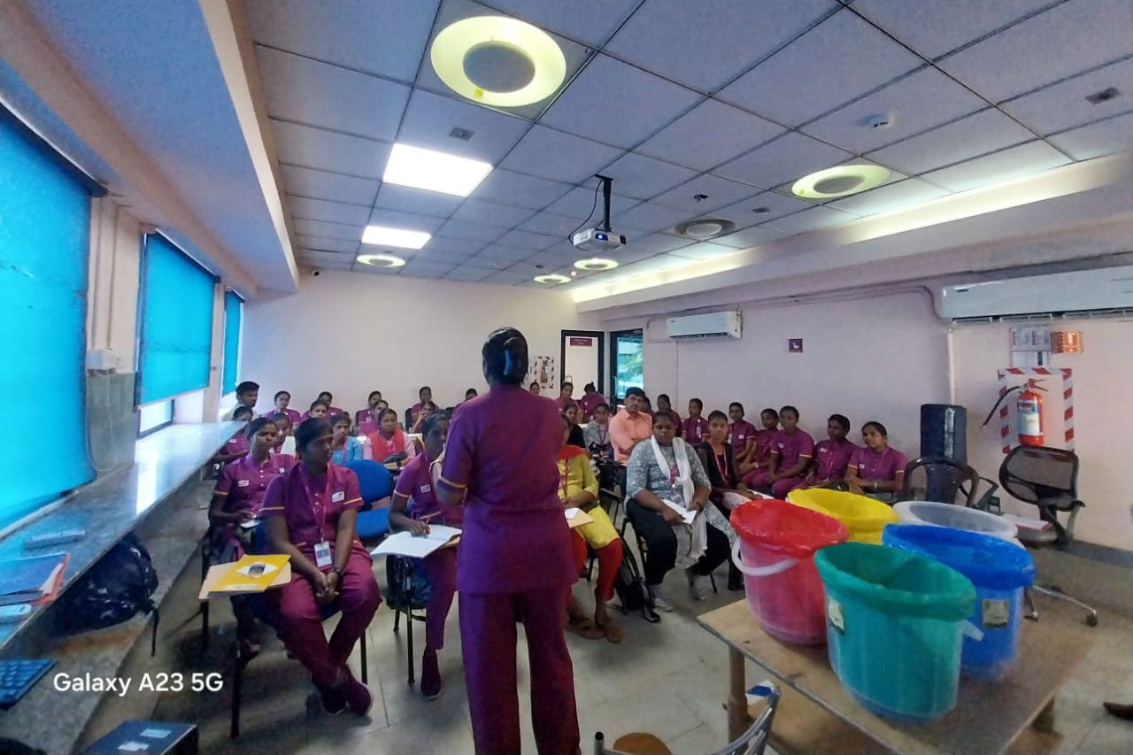 BIO – MEDICAL WASTE SEGREGATION PROGRAMME FOR STAFF