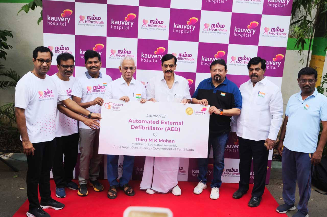 Namma Heart Walk: Kauvery Hospital brings Cardiac Survivors and their Doctors together for an Independence Day Walk