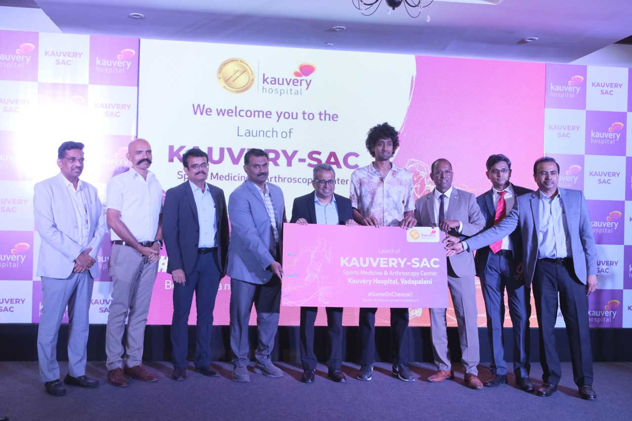 Kauvery Hospital Vadapalani launches Kauvery - SAC, dedicated Sports Medicine & Arthroscopy Centre, redefining joint care in Chennai
