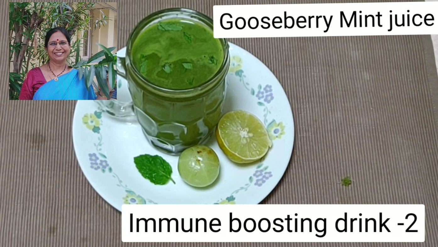 Gooseberry Mint Juice
