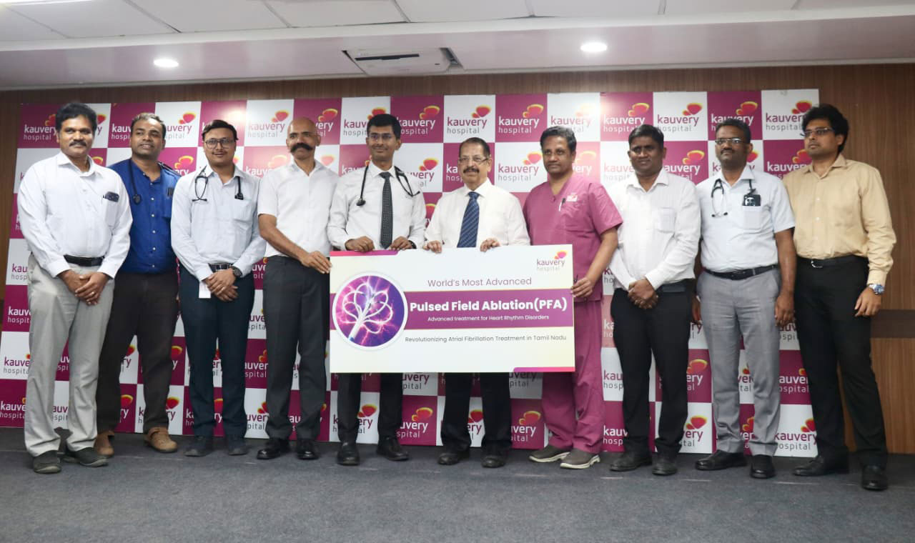 Kauvery Hospitals Launches Two of the World’s Most Advanced Pulsed Field Ablation (PFA) Systems in Chennai – Revolutionizing Atrial Fibrillation Treatment in Tamilnadu